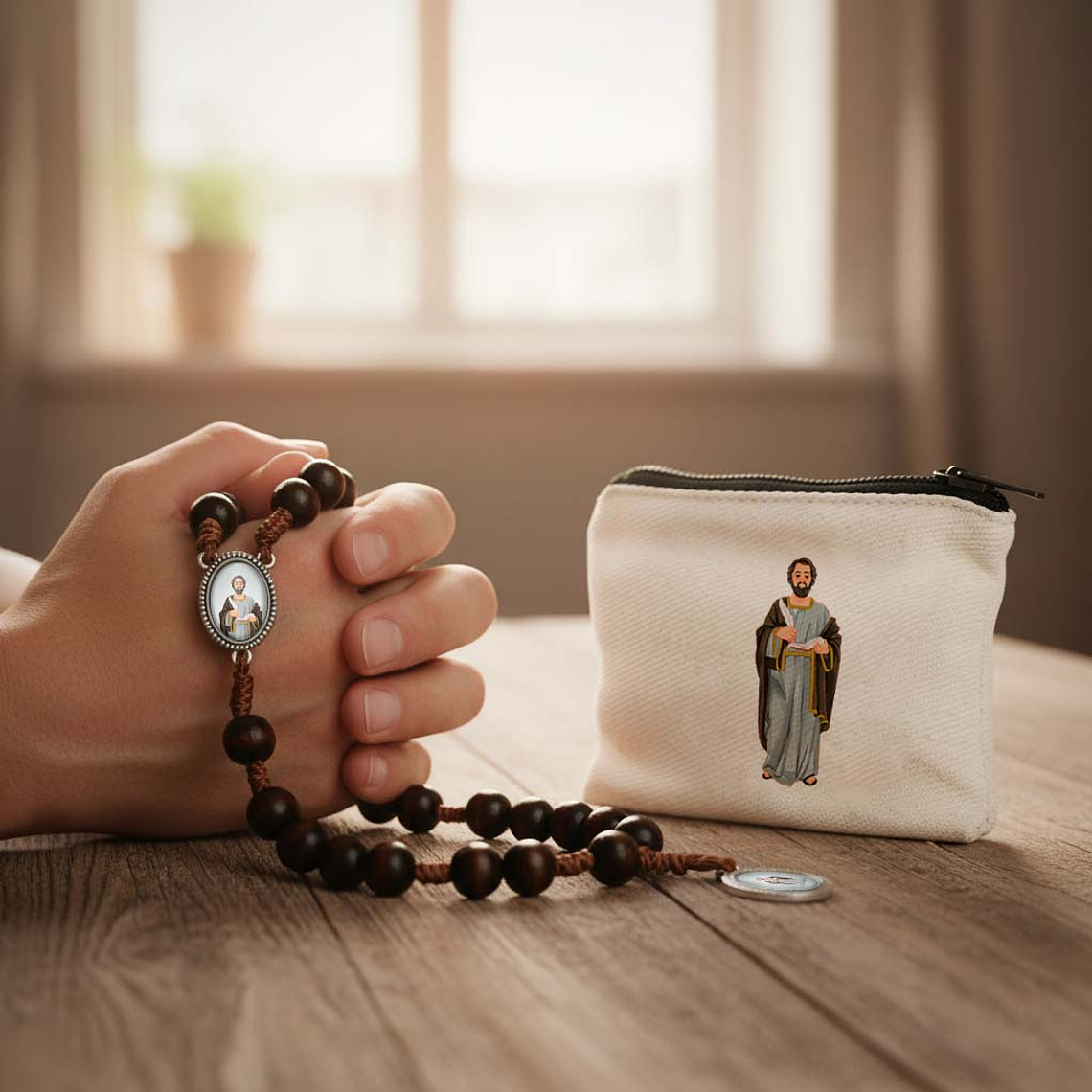 Wallet and Rosary of Saint Luke the Evangelist 5