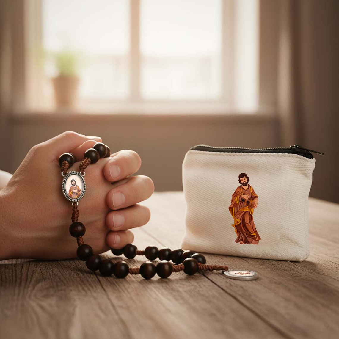 Wallet and Rosary of Saint Joseph 5