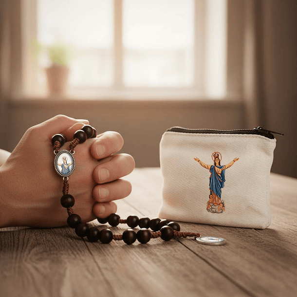 Wallet for Our Lady of the Air rosary 3