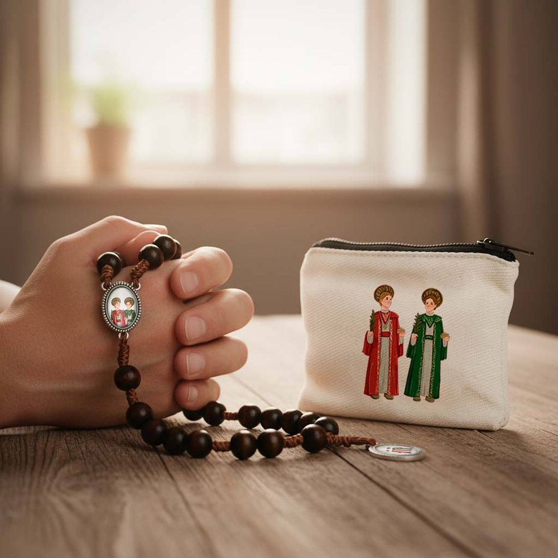 Saint Cosmas and Saint Damian Wallet 3
