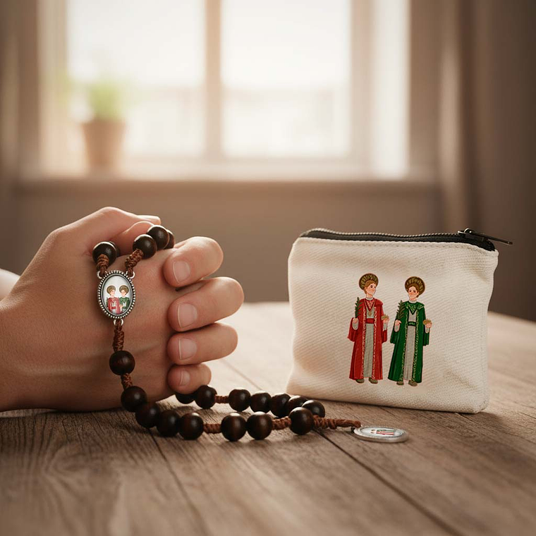 Saint Cosmas and Saint Damian Wallet 3