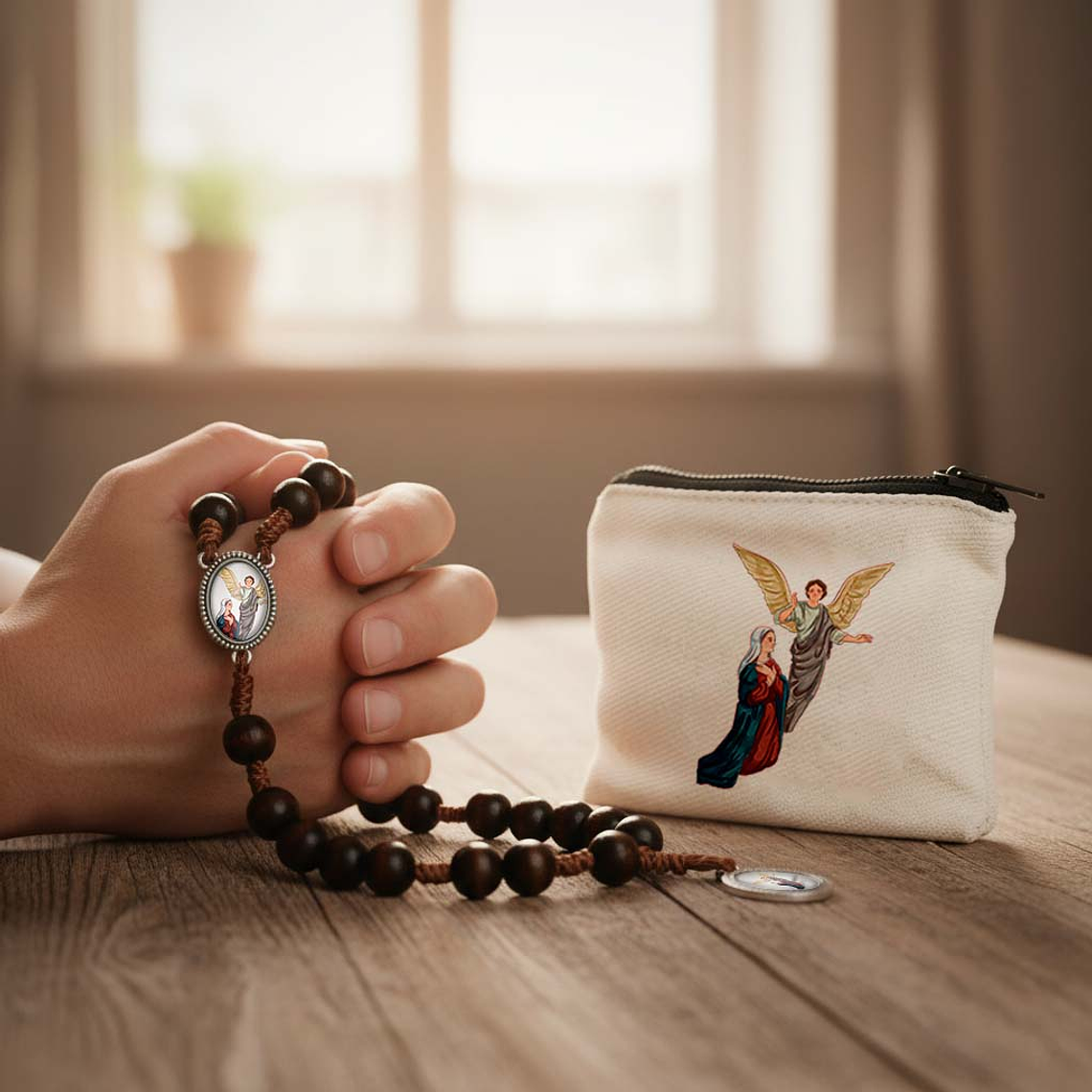 Carteira para terço de Nossa Senhora da Anunciação 3