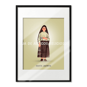 Poster Santa Jacinta