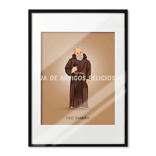 Friar Damian Poster