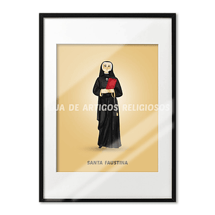 Saint Faustina Poster