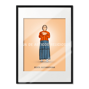 Blessed Alexandrina Poster
