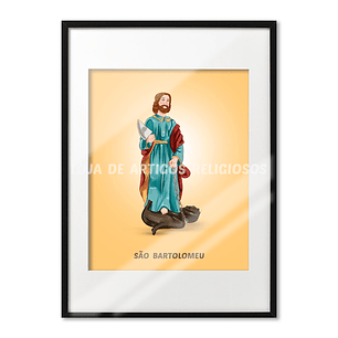 Saint Bartholomew Poster