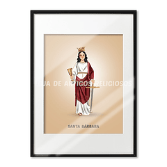 Poster Santa Bárbara