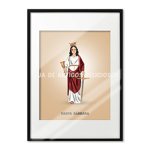 Saint Barbara Poster