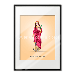Poster Santa Filomena