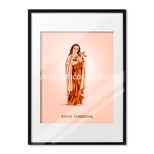 Poster Santa Terezinha