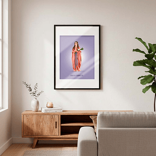 Saint Maria Goretti Poster