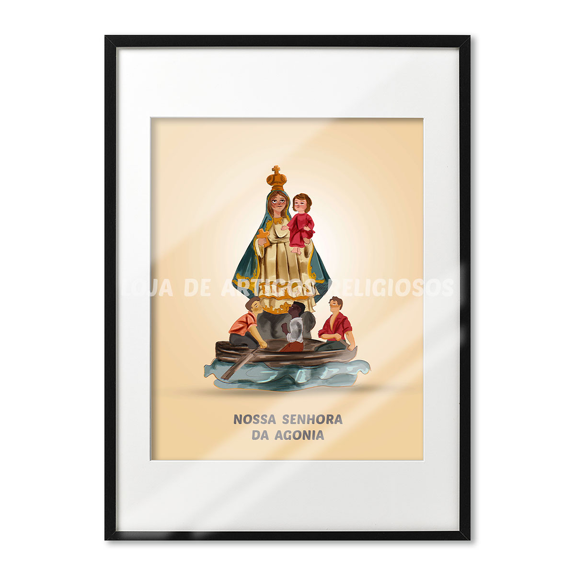 Poster de Nossa Senhora da Agonia 1