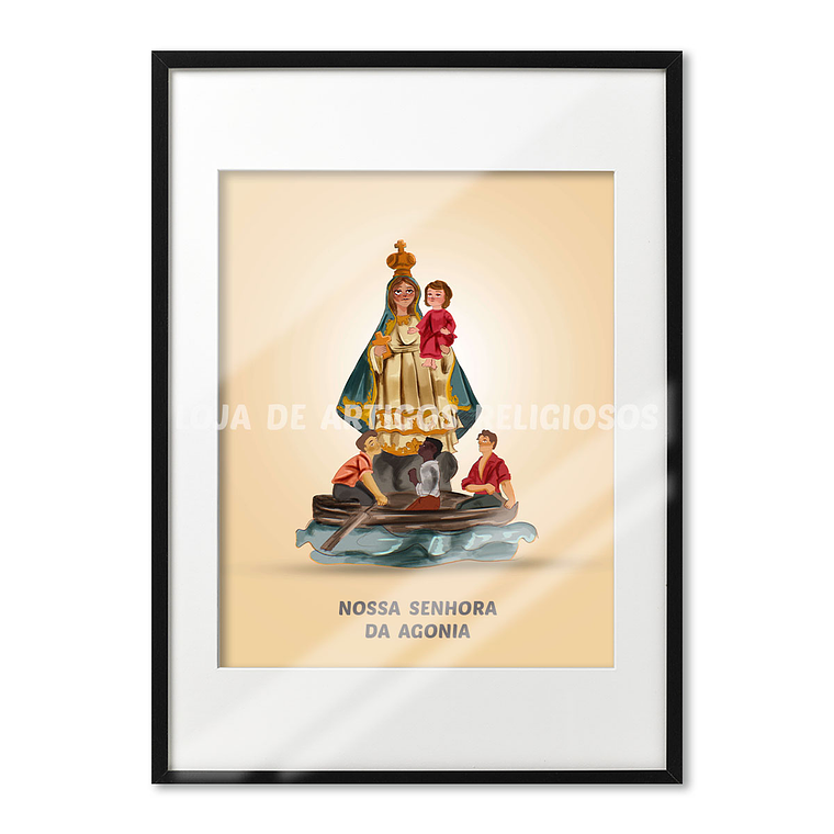 Poster de Nossa Senhora da Agonia 1