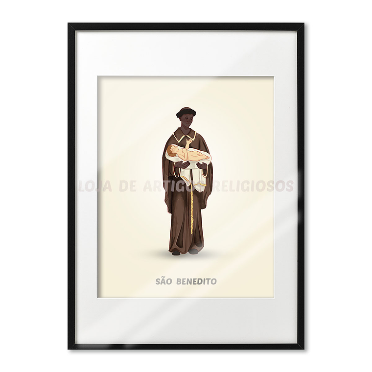 Saint Benedict Poster 1