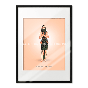 Saint Onuphrius Poster