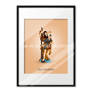 Saint Christopher Poster