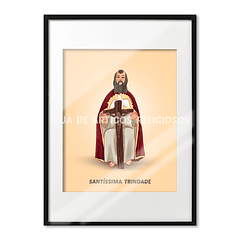 Poster da Santíssima Trindade