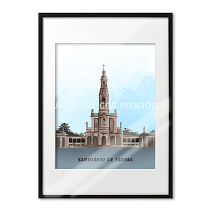 Poster do Santuário de Fátima