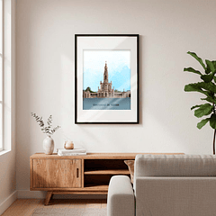 Poster do Santuário de Fátima
