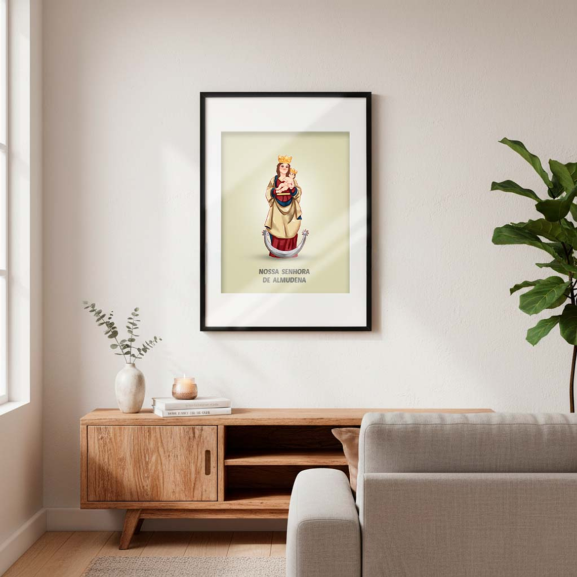 Cartel de Nuestra Señora de la Almudena 2