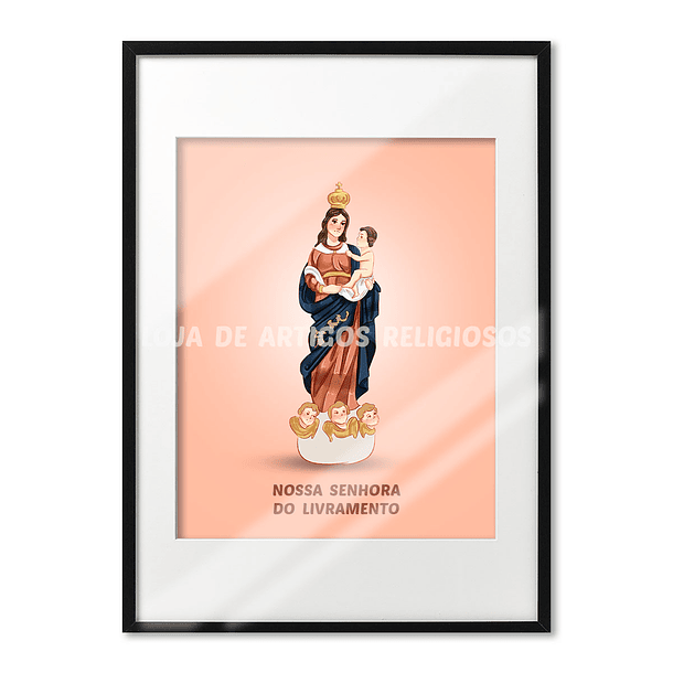 Poster de Nossa Senhora do Livramento 1