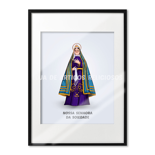Poster de Nossa Senhora da Soledade 1