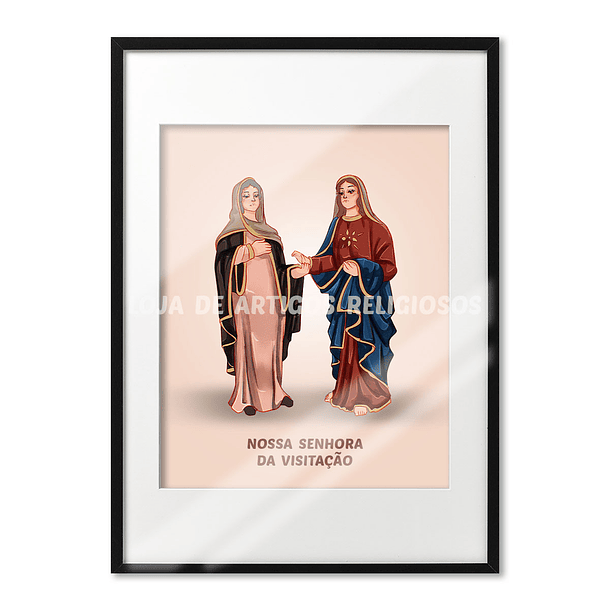 Poster de Nossa Senhora da Visitação 1
