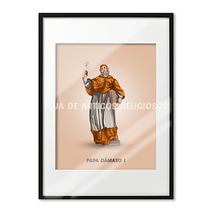Pope Damasus I Poster