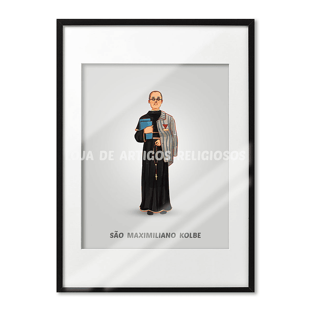 Póster de San Maximiliano Kolbe 1