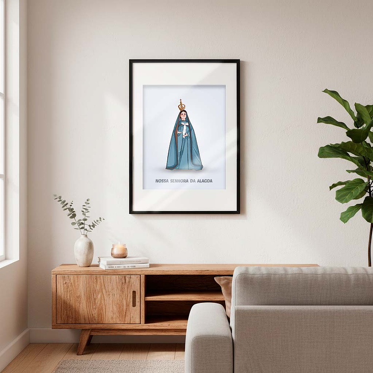 Póster de Nuestra Señora de Alagoa 2