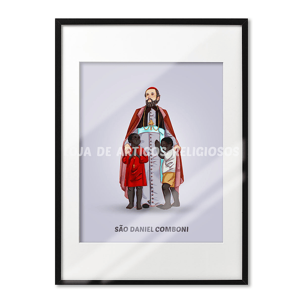 Saint Daniel Comboni Poster 1
