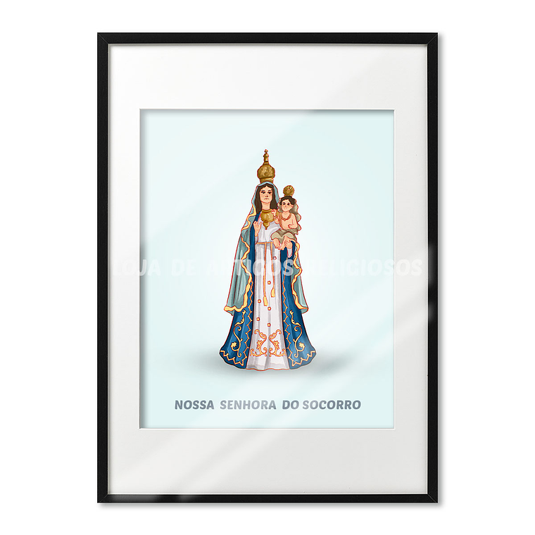 Póster de Nuestra Señora del Socorro 1
