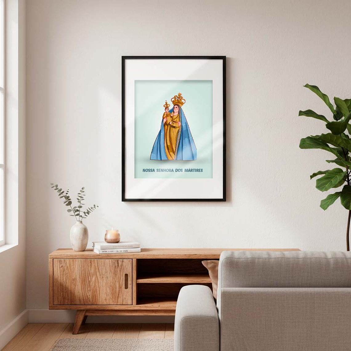 Póster de Nuestra Señora de los Mártires 2