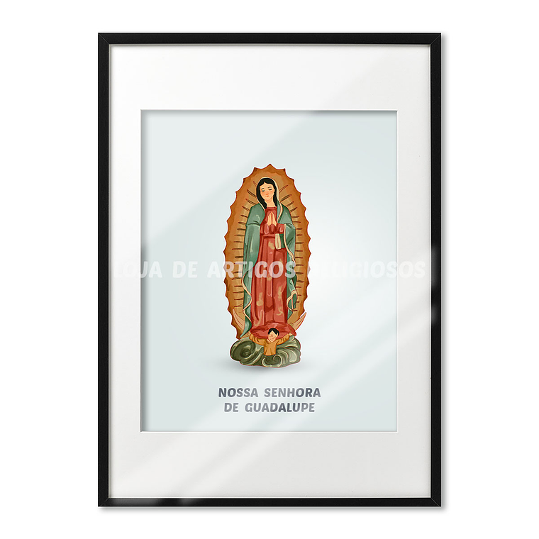 Poster Nossa Senhora de Guadalupe 1