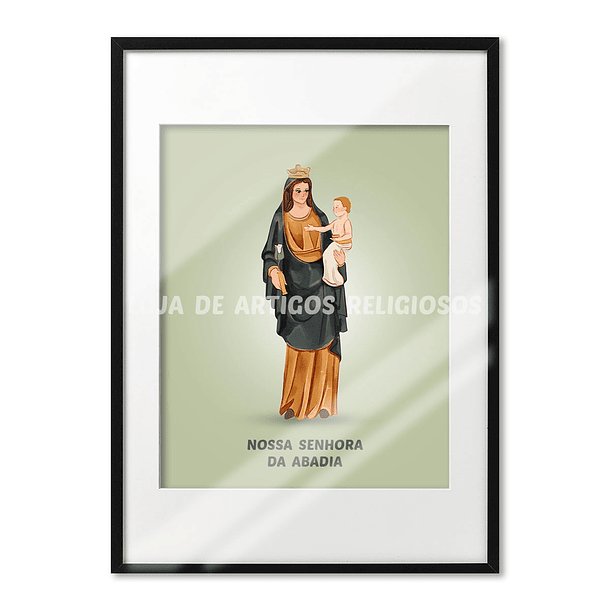 Poster Nossa Senhora da Abadia 1