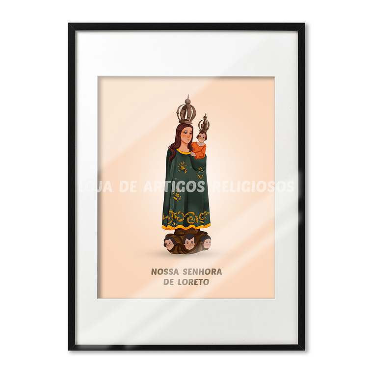 Poster Nossa Senhora de Loreto 1