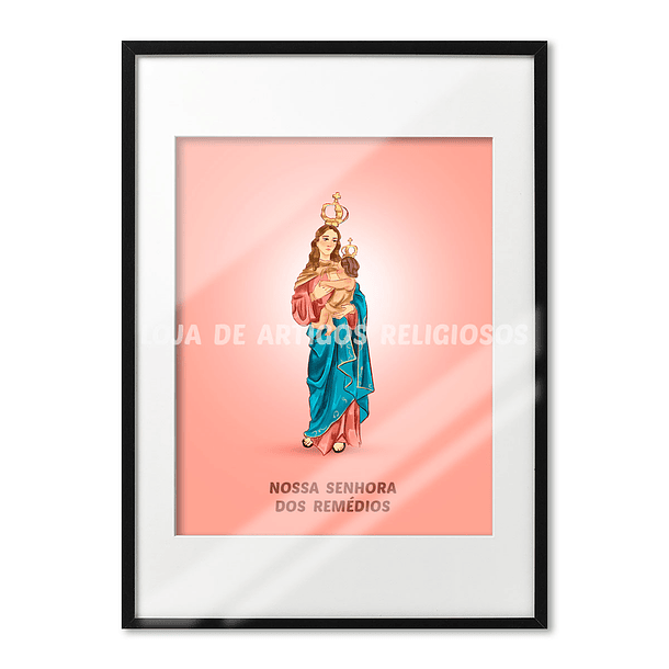 Poster Nossa Senhora dos Remédios 1