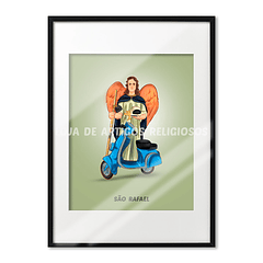Poster São Rafael com Mota