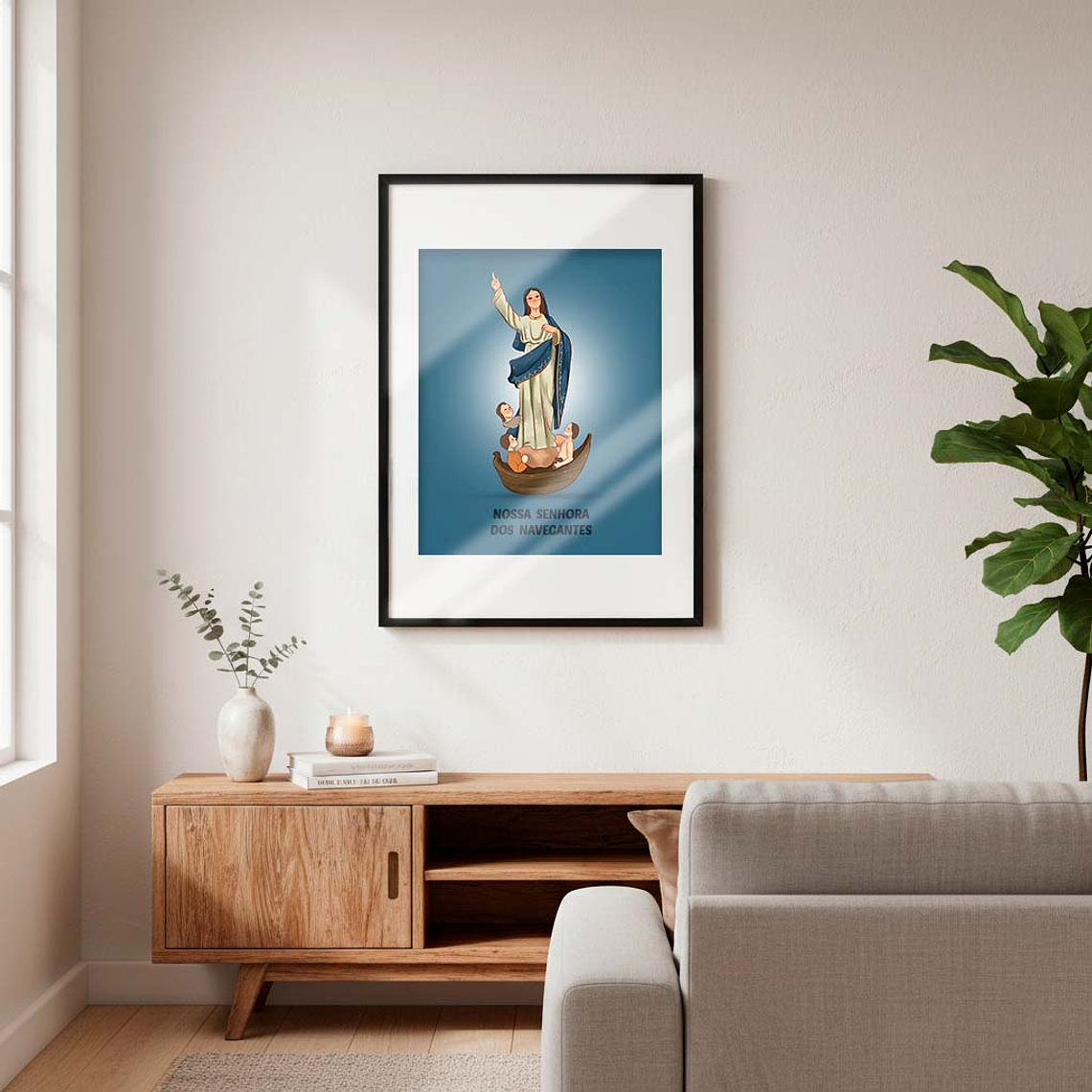 Poster Nossa Senhora dos Navegantes 2