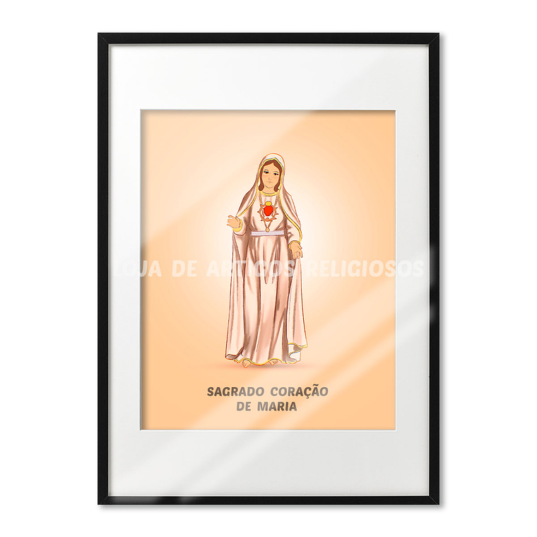 Sacred Heart of Mary Poster 1