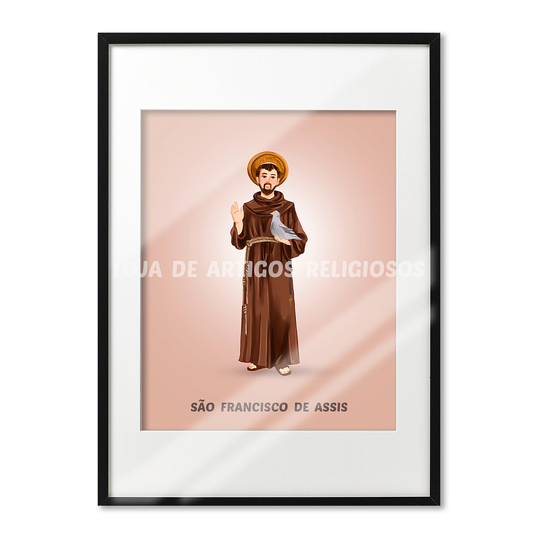 Saint Francis of Assisi Poster 1
