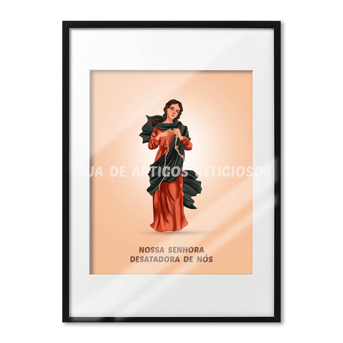 Poster Nossa Senhora desatadora de Nós 1