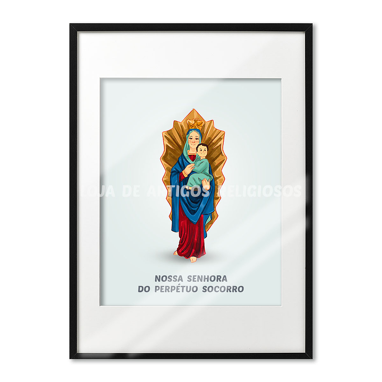 Poster de Nossa Senhora do Perpétuo Socorro 1