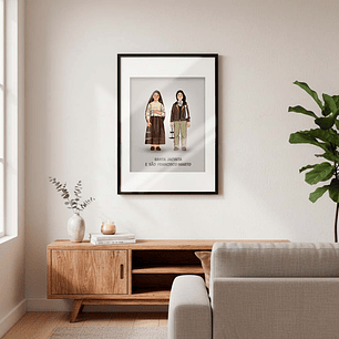 Poster de Santa Jacinta e São Francisco Marto