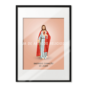 Póster del Sagrado Corazón de Jesús