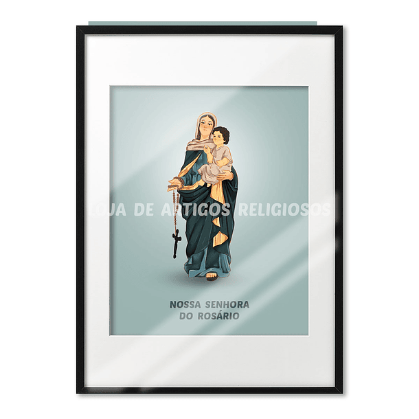 Póster de Nuestra Señora del Rosario 1