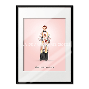Saint Aloysius Gonzaga Poster