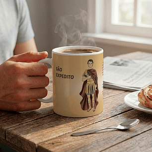 Saint Expeditus Mug