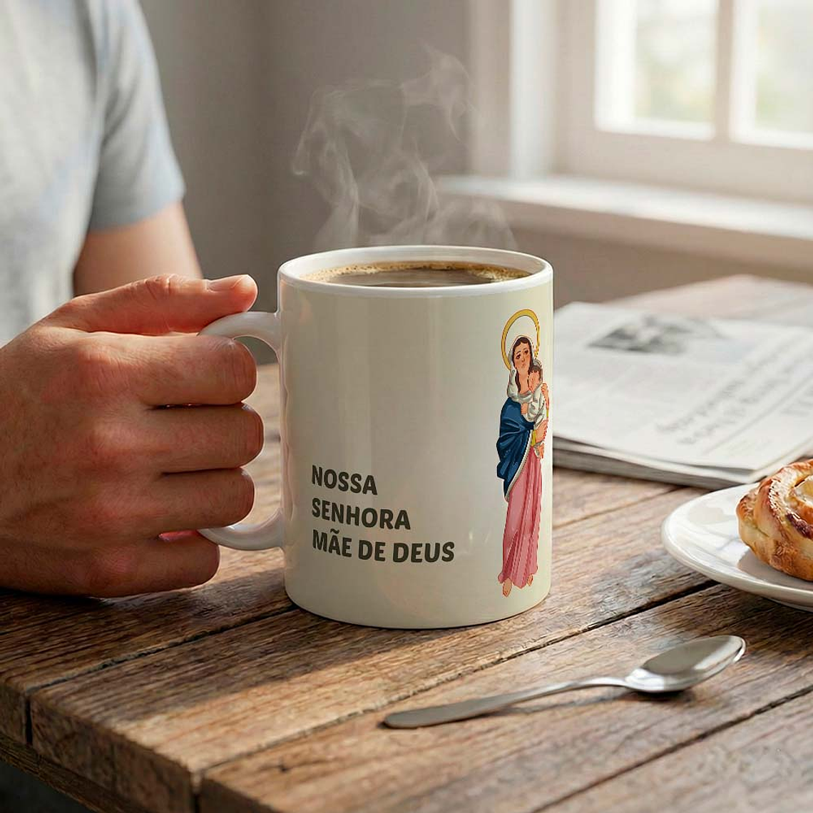 Caneca de Nossa Senhora Mãe de Deus 2